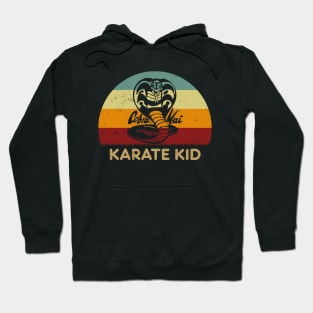 Retro Sunset - Karate Kid Cobra Kai Hoodie